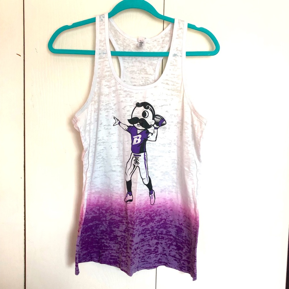 Natty Boh Baltimore Ravens gym workout tank, size XXL
